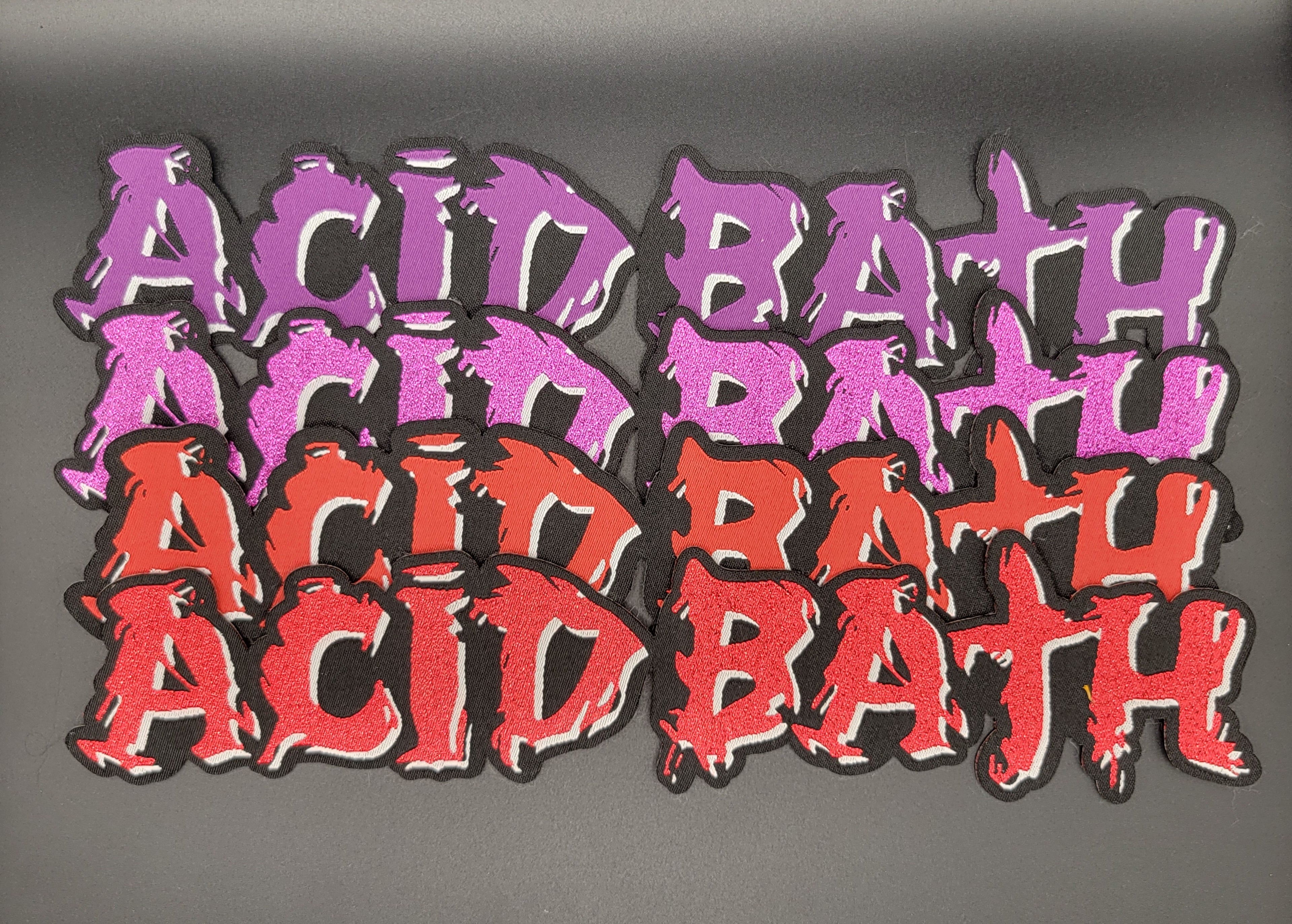ACID BATH- KS Large logo patch