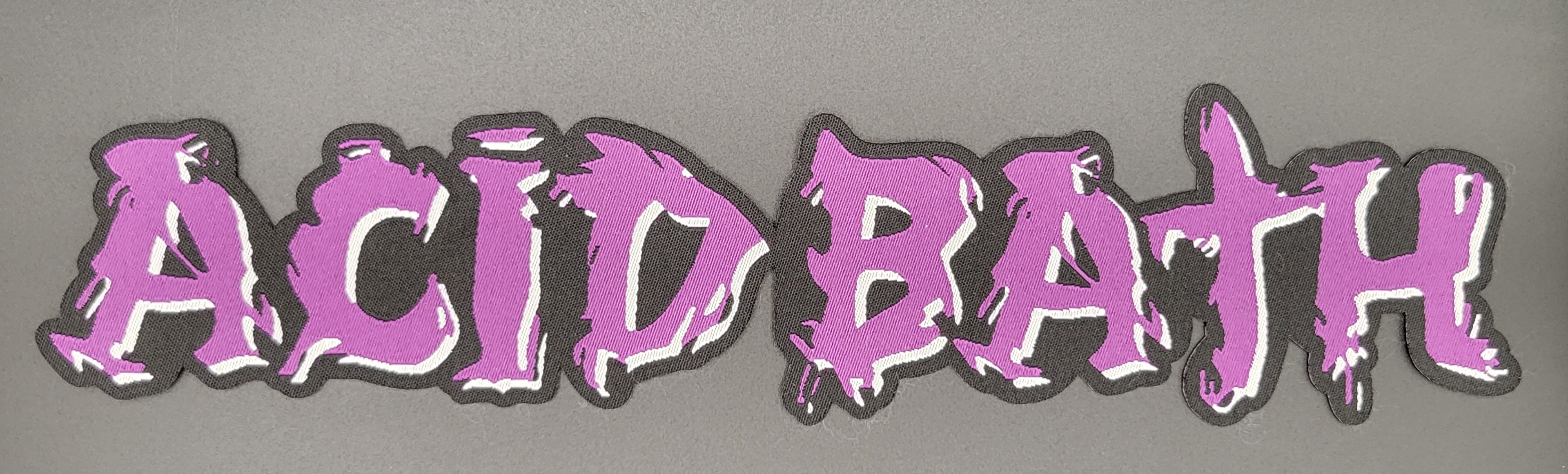 ACID BATH- KS Large logo patch