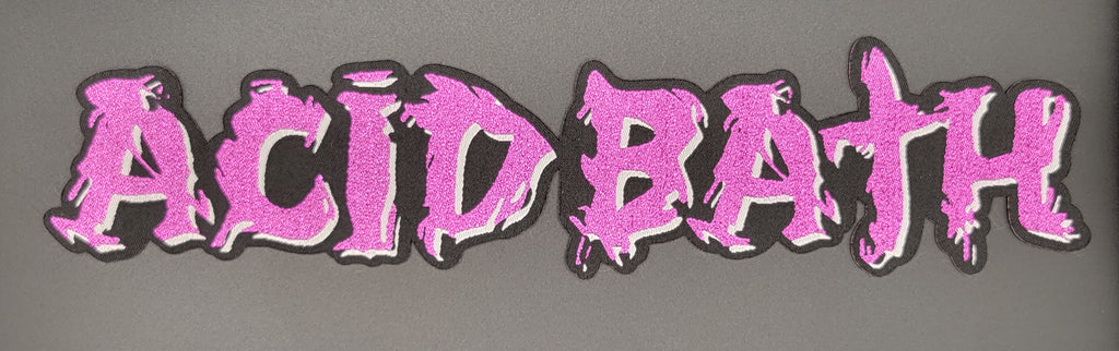 ACID BATH- KS Large logo patch