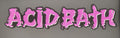 ACID BATH- KS Large logo patch