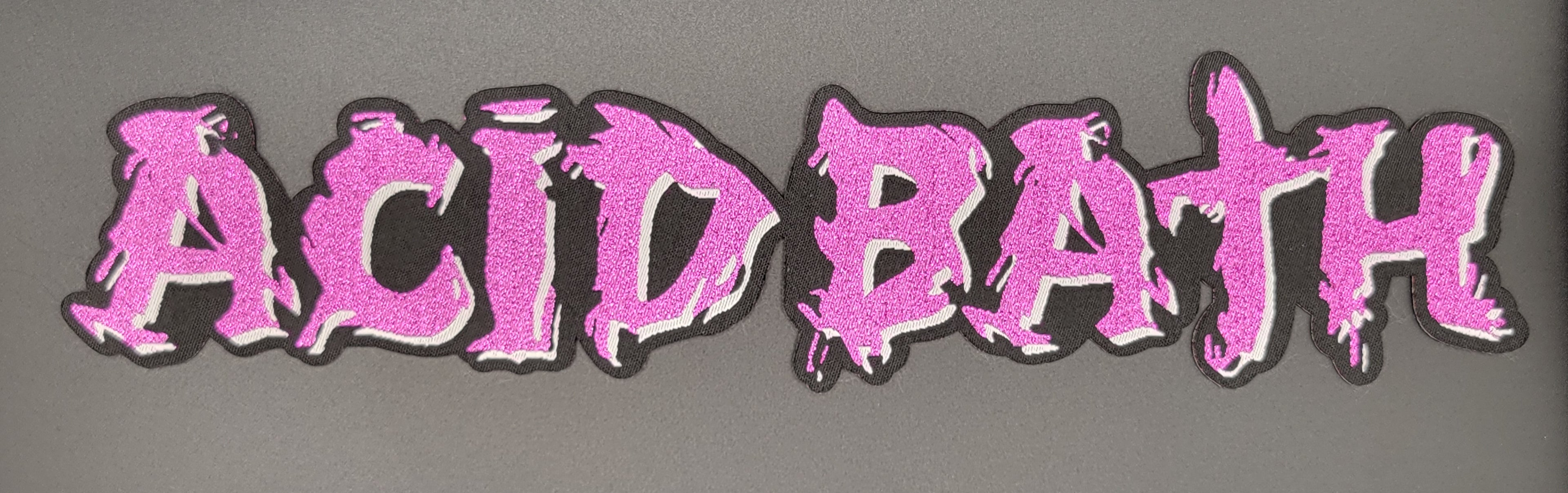 ACID BATH- KS Large logo patch