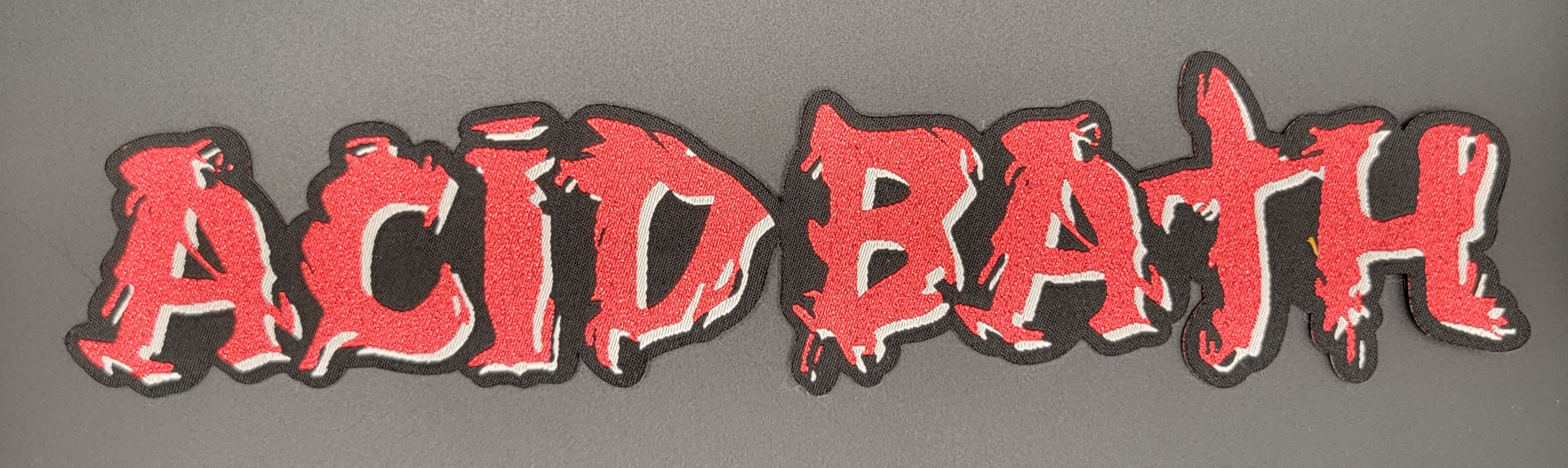 ACID BATH- KS Large logo patch