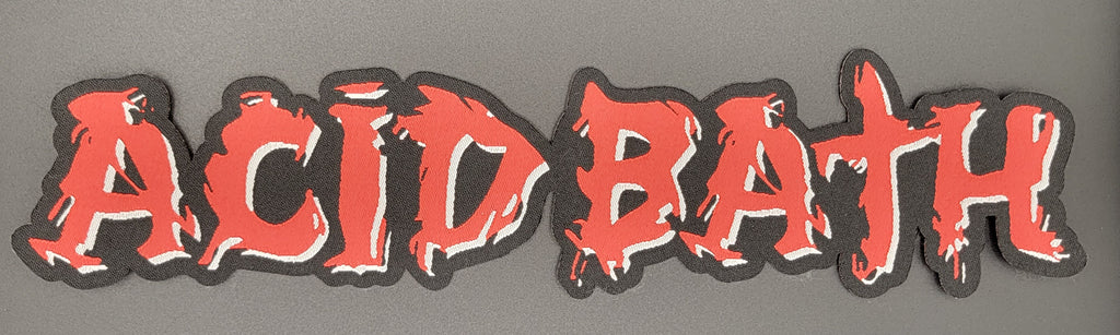 ACID BATH- KS Large logo patch