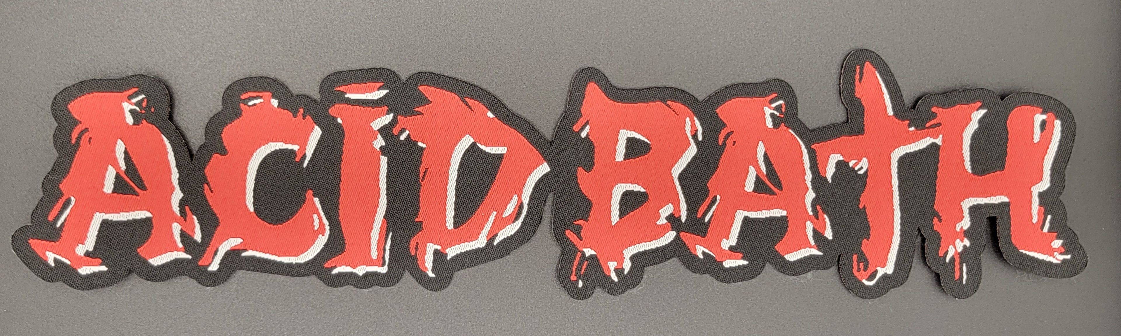 ACID BATH- KS Large logo patch