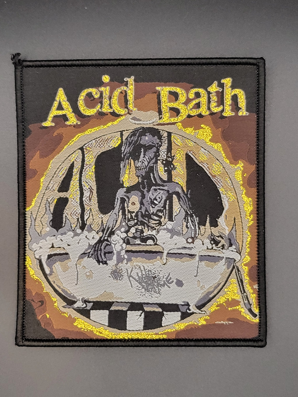 Acid Bath Gold Tub patches