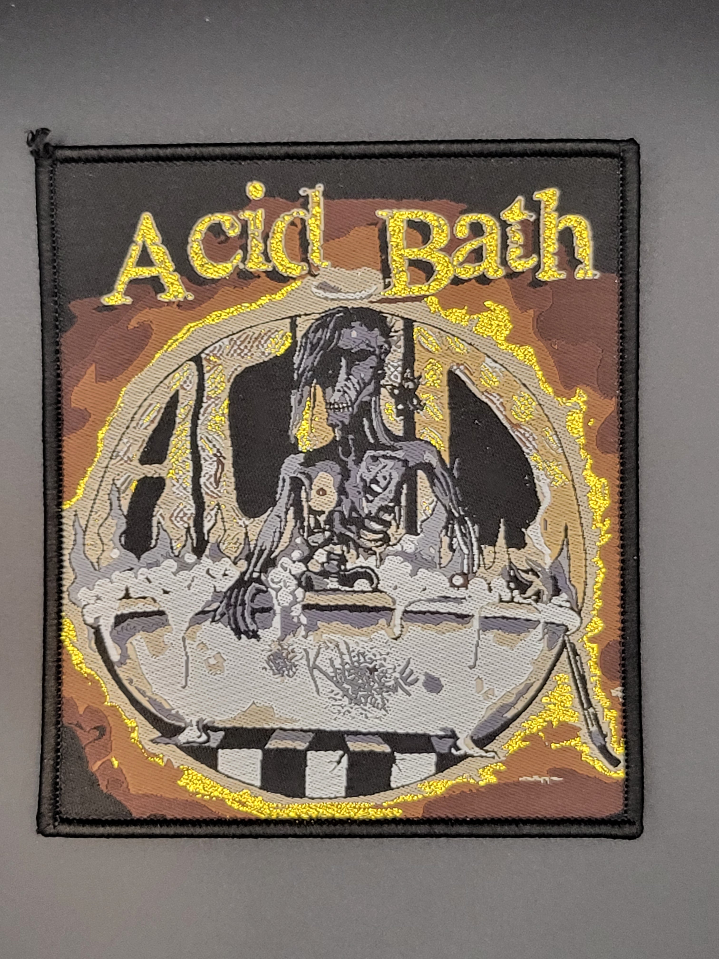 Acid Bath Gold Tub patches