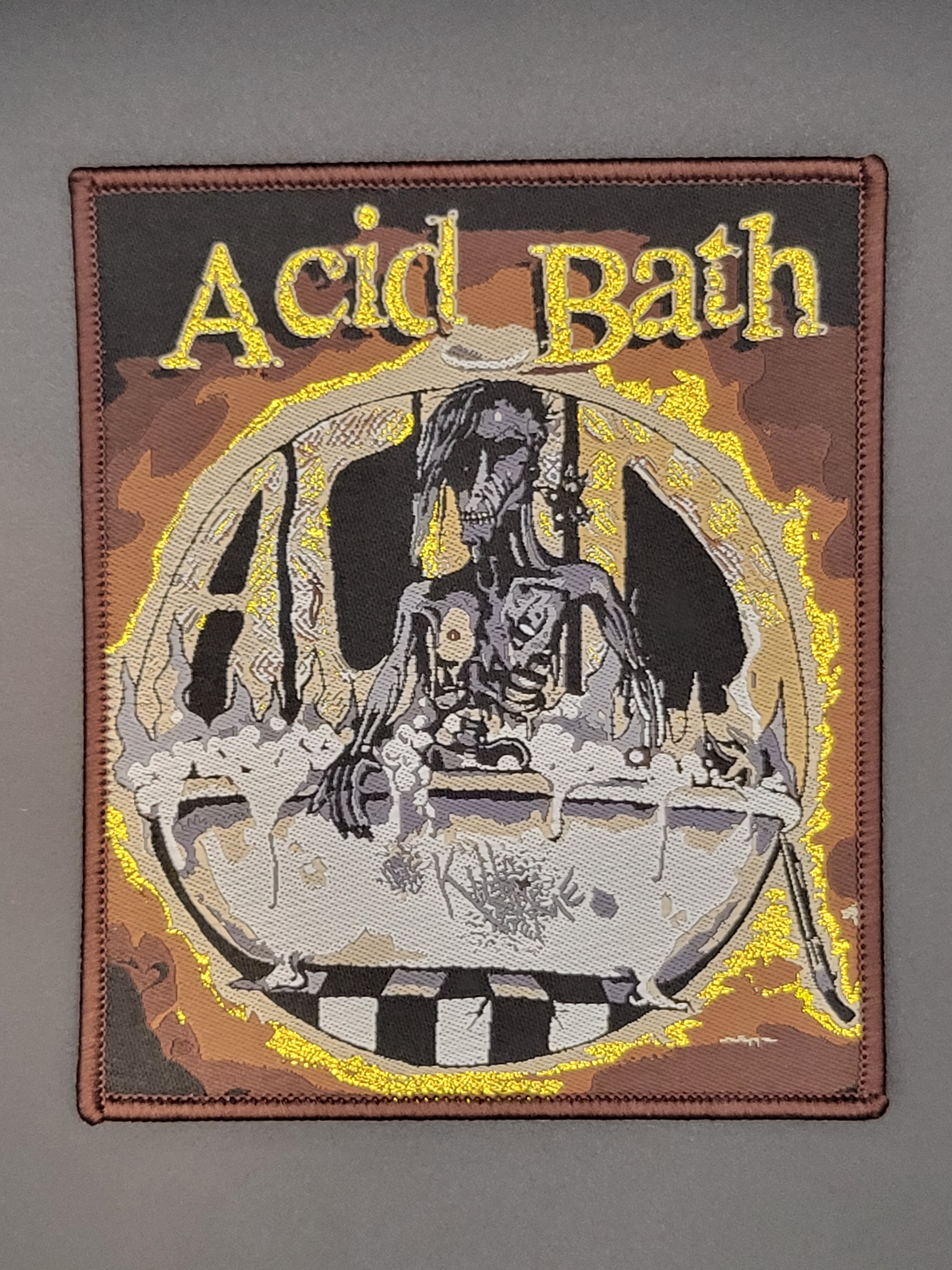 Acid Bath Gold Tub patches