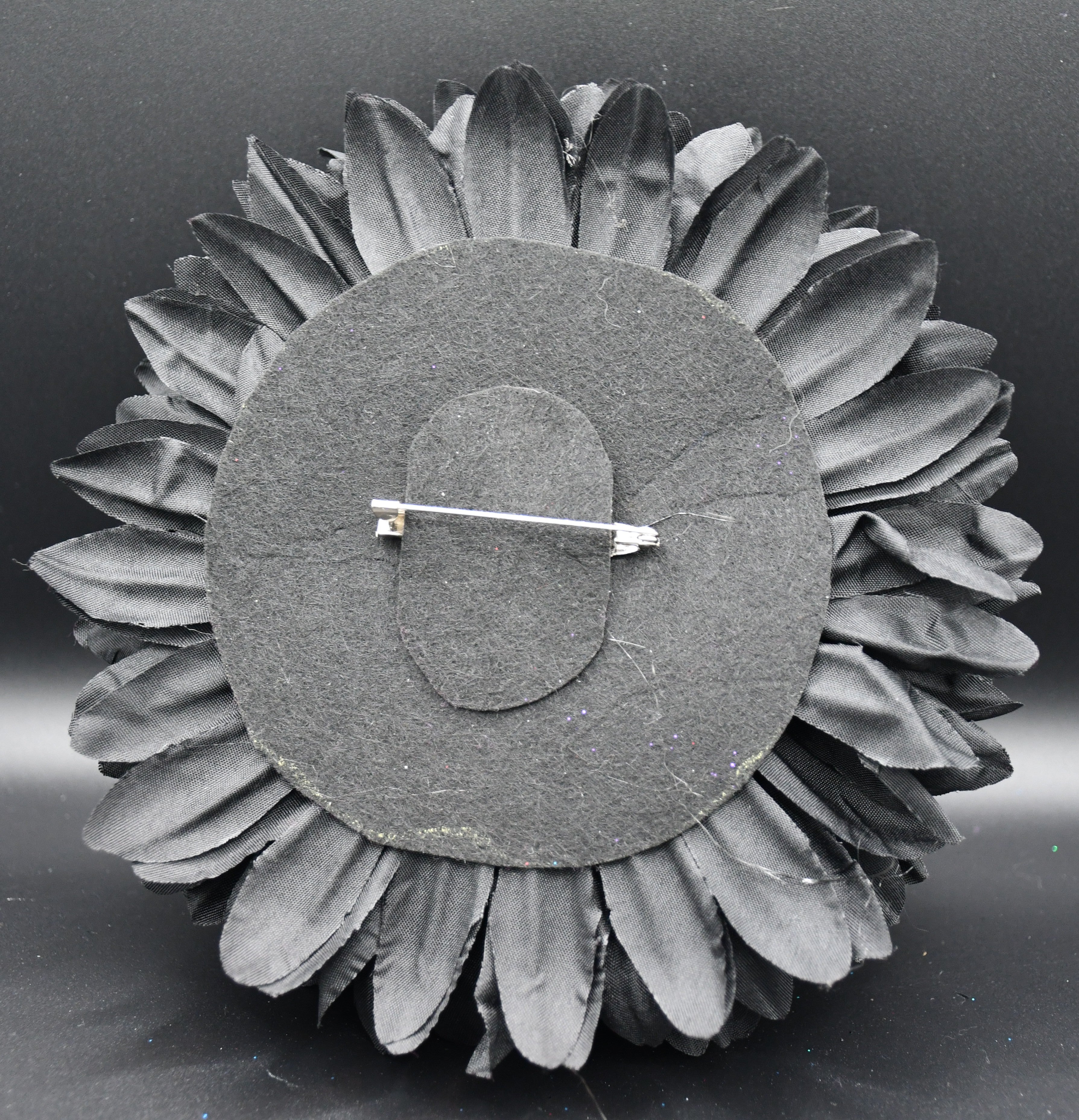 Skull Eating Flower Brooch