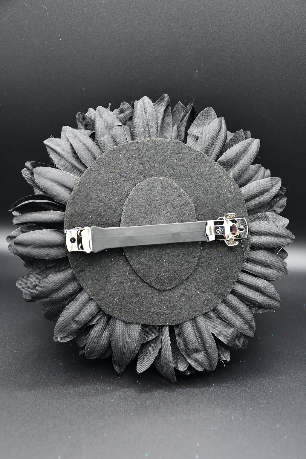 Skull Eating Flower Hair Clip