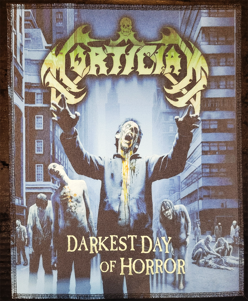 Mortician "Darkest Day of Horror" Back Patch