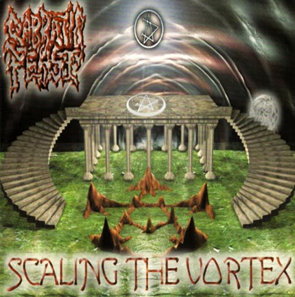 Sabbatic Feast "Scaling the Vortex" Textile Flag